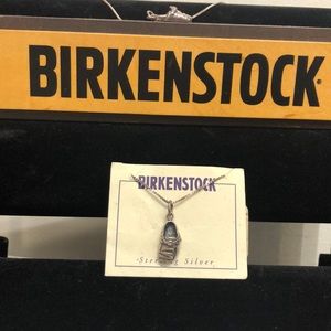 NWT Birkenstock Boston Sterling Silver Necklace